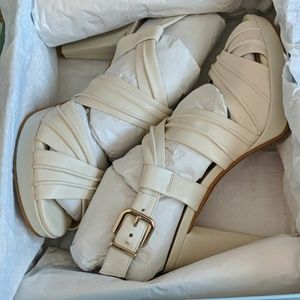 Off white high heels